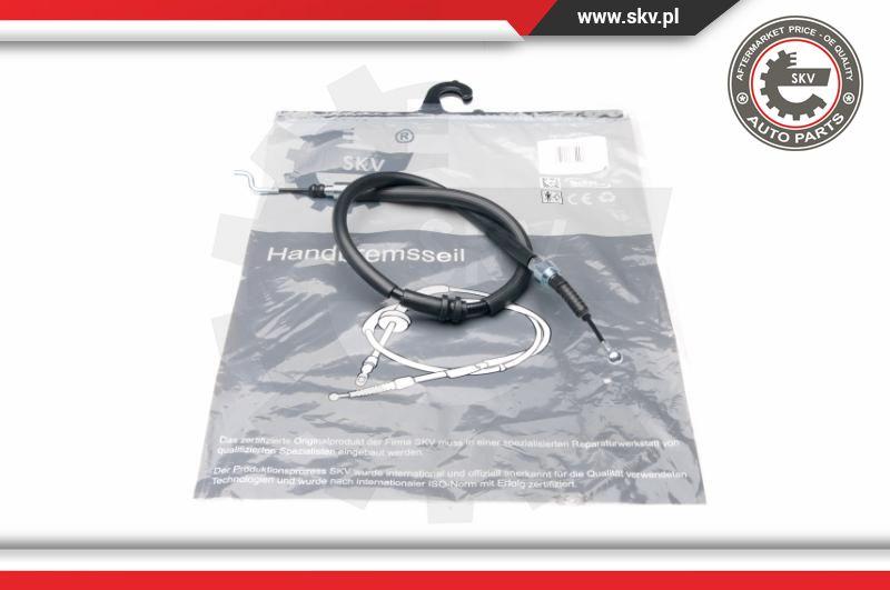 Esen SKV 25SKV536 - Cable de accionamiento, freno de estacionamiento www.parts5.com