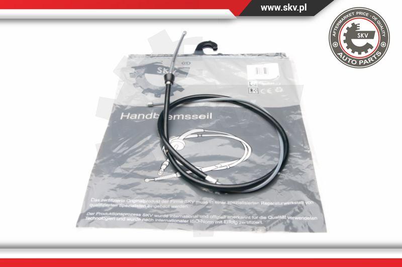 Esen SKV 25SKV816 - Vaijeri, seisontajarru www.parts5.com