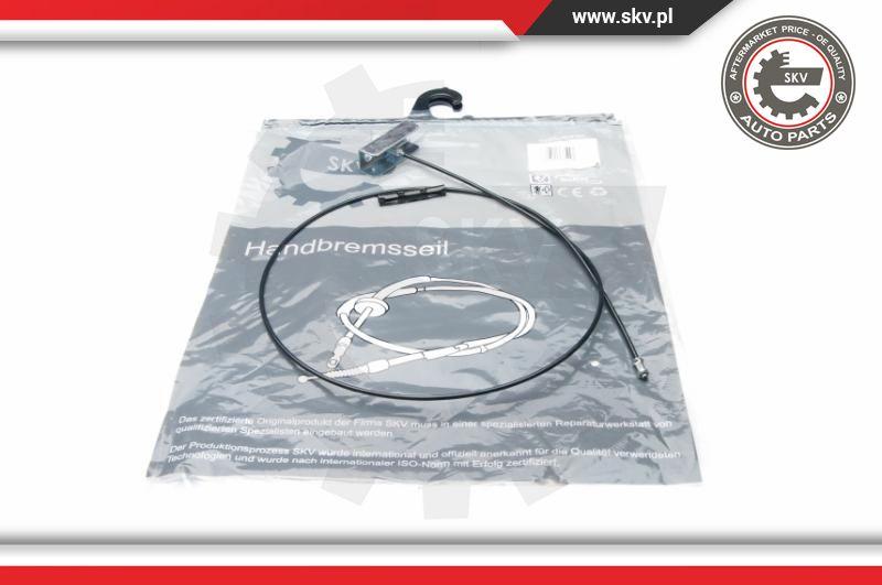 Esen SKV 26SKV259 - Cable de accionamiento, freno de estacionamiento www.parts5.com