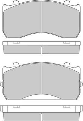 Lumag 29115 00 901 00 - Комплект спирачно феродо, дискови спирачки www.parts5.com