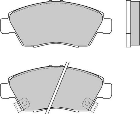 INTERBRAKE DP41538 - Komplet kočnih obloga, disk kočnica www.parts5.com