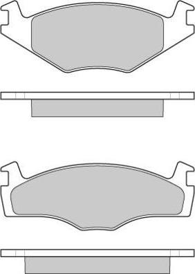 Kamoka 1012144 - Set placute frana,frana disc www.parts5.com