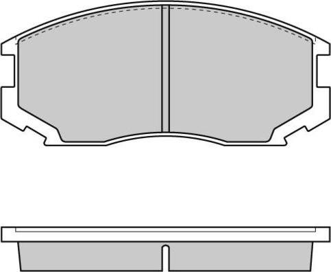 Cadillac MB928816 - Set placute frana,frana disc www.parts5.com