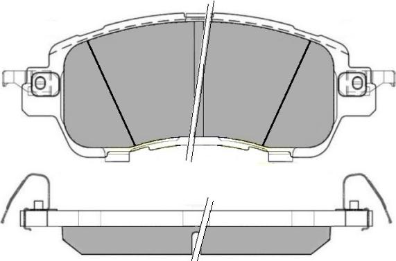 Valeo 302492 - Set placute frana,frana disc www.parts5.com