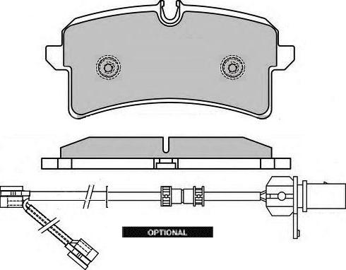 HITEC H 1871 - Set placute frana,frana disc www.parts5.com