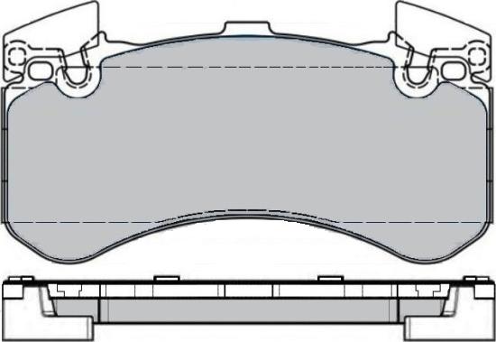 VW 4G0 698 151 AF - Brake Pad Set, disc brake www.parts5.com