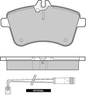 Valeo 302475 - Komplet kočnih obloga, disk kočnica www.parts5.com