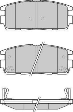 KRAFT AUTOMOTIVE 6018330 - Тормозные колодки, дисковые, комплект www.parts5.com