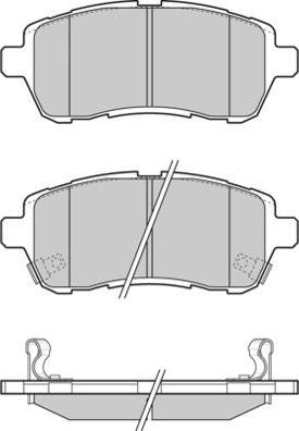 AISIN BPFO-1026 - Juego de pastillas de freno www.parts5.com