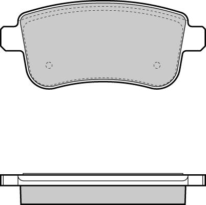 RENAULT 8660006311 - Σετ τακάκια, δισκόφρενα www.parts5.com