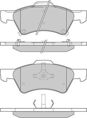 GMC 2364001 - Set placute frana,frana disc www.parts5.com