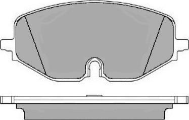 FORD 2614210 - Brake Pad Set, disc brake www.parts5.com