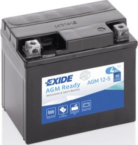 Exide AGM12-5 - Starter Battery www.parts5.com