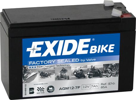 Exide AGM12-7F - Starter Battery www.parts5.com