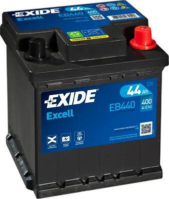 Exide EB440 - Indító akkumulátor www.parts5.com