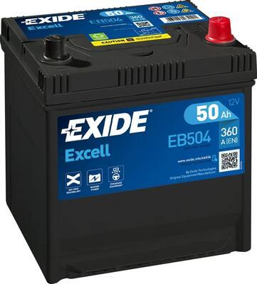 Exide EB504 - Baterie de pornire www.parts5.com