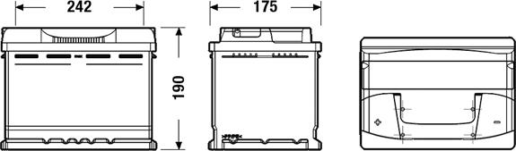 Exide EB621 - Żtartovacia batéria www.parts5.com