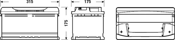 Exide EB802 - Akumulator za zagon www.parts5.com