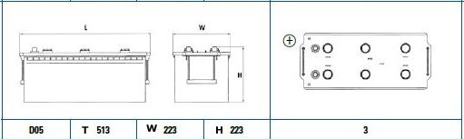 Exide EG1803 - Batterie de démarrage www.parts5.com