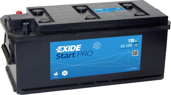 Exide EG1355 - Baterie de pornire www.parts5.com