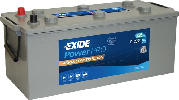 Exide EJ2353 - Batterie de démarrage www.parts5.com