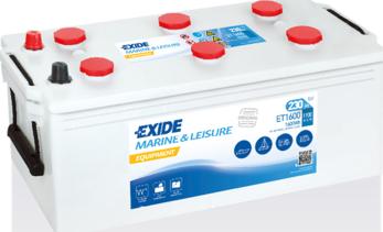 Exide ET1600 - Стартерная аккумуляторная батарея, АКБ www.parts5.com