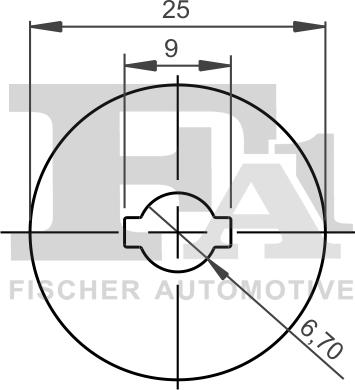 FA1 11-40135.25 - Clip, trim / protective strip www.parts5.com