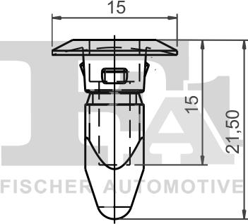 FA1 11-60006.10 - Clip, listón www.parts5.com