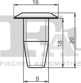 FA1 11-60012.5 - Clips, acoperire decorativa si protectie www.parts5.com