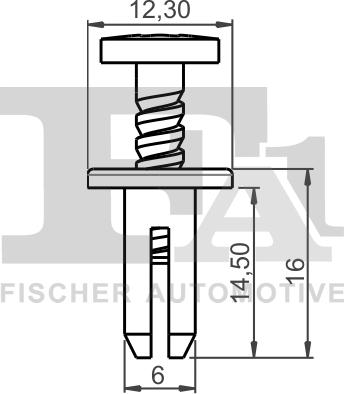 FA1 11-30011.5 - Patent, dísz / védőléc www.parts5.com