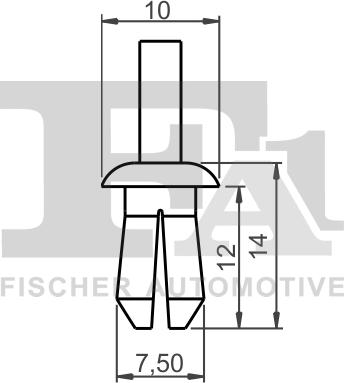 FA1 11-20004.5 - Suoja / koristelista www.parts5.com