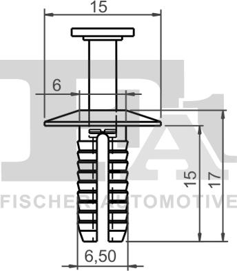 FA1 11-20021.10 - Clip, listón www.parts5.com