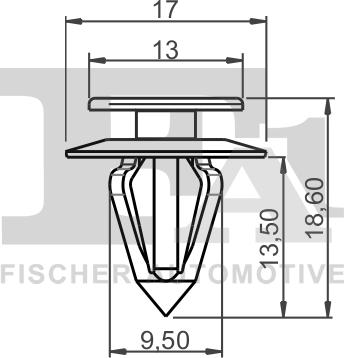 FA1 12-40005.5 - Clips, acoperire decorativa si protectie www.parts5.com