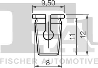 FA1 12-60003.5 - Spojka, Okrasna / zascitna letev www.parts5.com