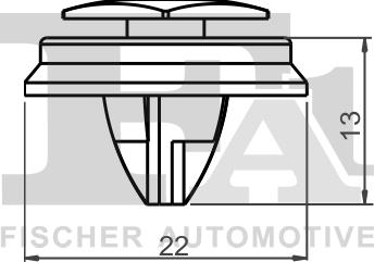 FA1 21-40043.5 - Clips, acoperire decorativa si protectie www.parts5.com