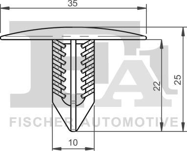 FA1 22-10004.10 - Clips, acoperire decorativa si protectie www.parts5.com