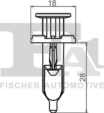 FA1 77-30009.5 - Clips, acoperire decorativa si protectie www.parts5.com