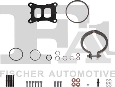 FA1 KT111570 - Zestaw montażowy, urządzenie ładujące turbo www.parts5.com