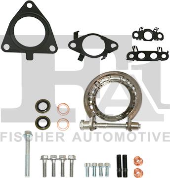 FA1 KT210380 - Set montaj, turbocompresor www.parts5.com