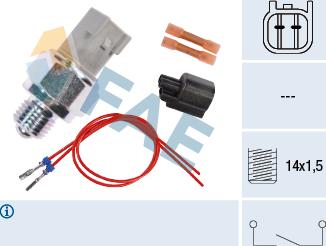 FAE 40593 - Lüliti,tagurdustuli www.parts5.com