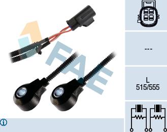 FAE 60211 - Knock Sensor parts5.com