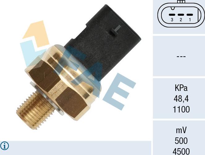 FAE 15613 - Sensor, presión de aceite www.parts5.com