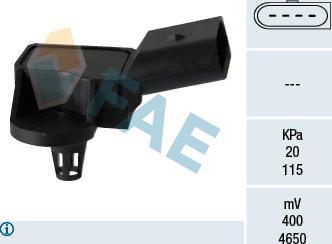 FAE 15090 - Sensor, intake manifold pressure parts5.com