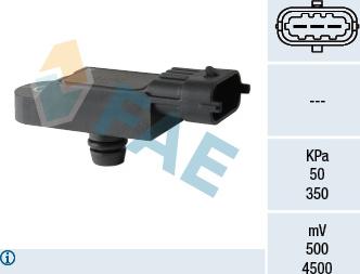 FAE 15092 - Capteur, pression de suralimentation www.parts5.com