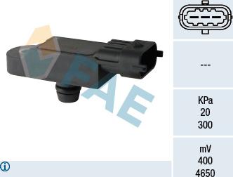 FAE 15068 - Sensor, boost pressure www.parts5.com