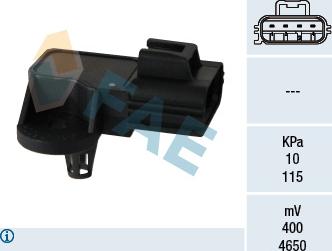 FAE 15088 - Sensor, intake manifold pressure www.parts5.com