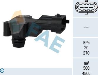 FAE 15100 - Αισθητ., πίεση πολλ. εισαγωγής www.parts5.com