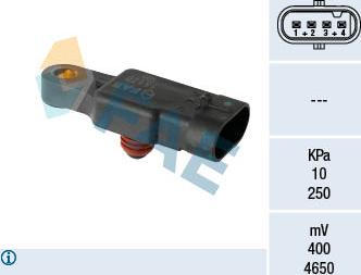 FAE 15170 - Sensor, boost pressure www.parts5.com