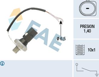 FAE 12896 - Sender Unit, oil pressure www.parts5.com