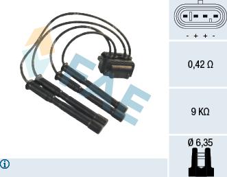 FAE 80206 - Gyújtótekercs www.parts5.com